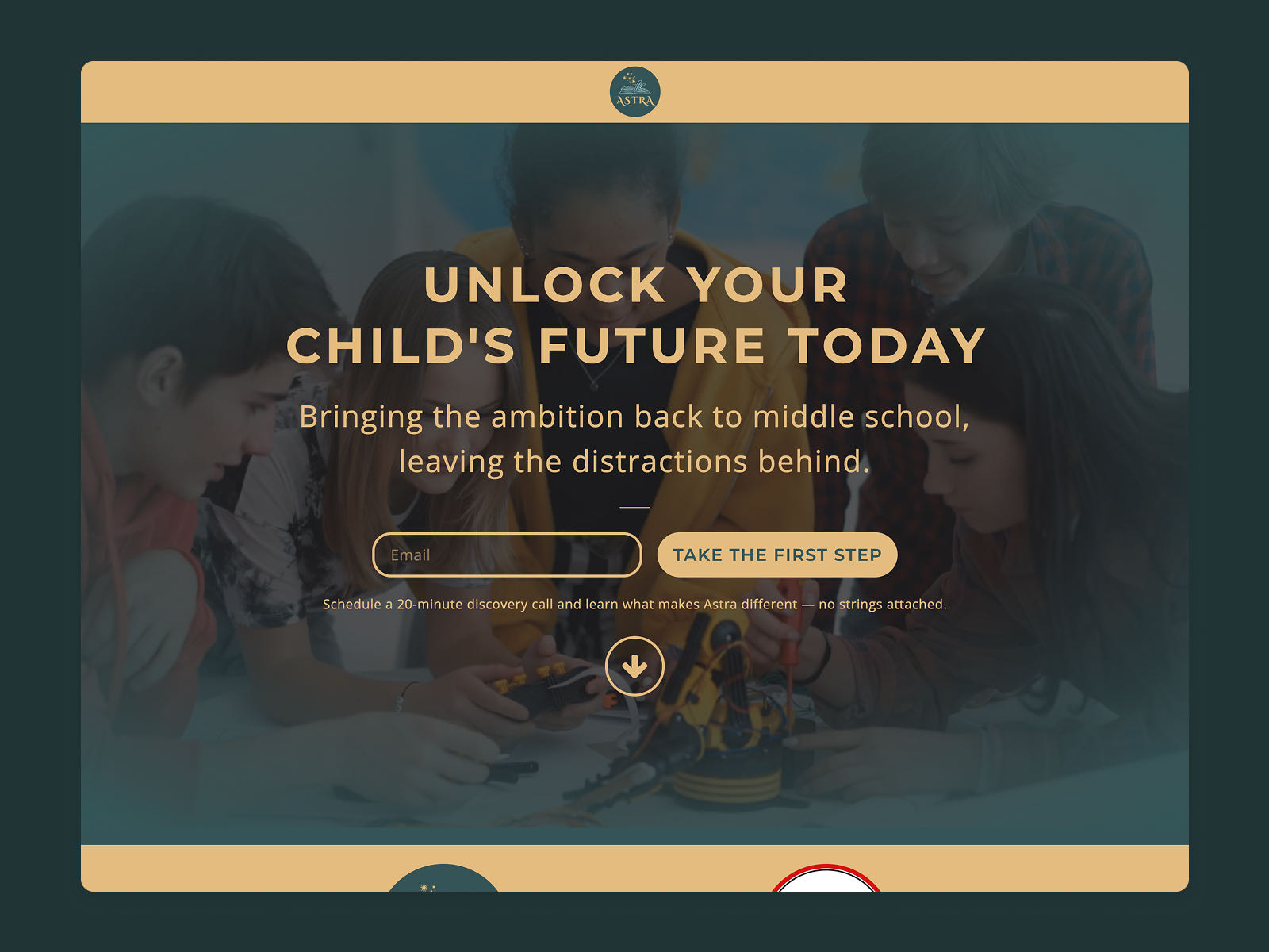 Astra Academy banner