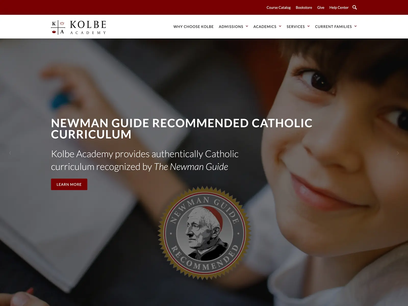 Kolbe Academy banner